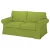 Ektorp kanapé huzat 2 személyes nem kinyitható (kisebb modell) - Hanna zöld