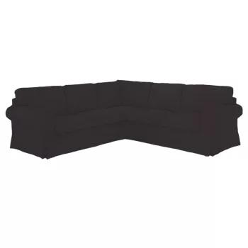   Ektorp sarokkanapé huzat (kinyitható) - Hanna sötétszürke