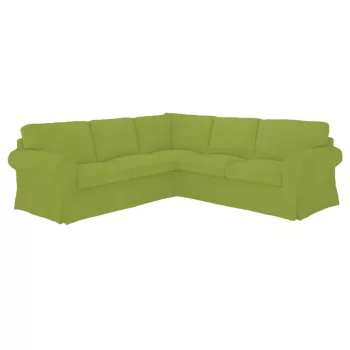 Ektorp sarokkanapé huzat (kinyitható) - Hanna zöld