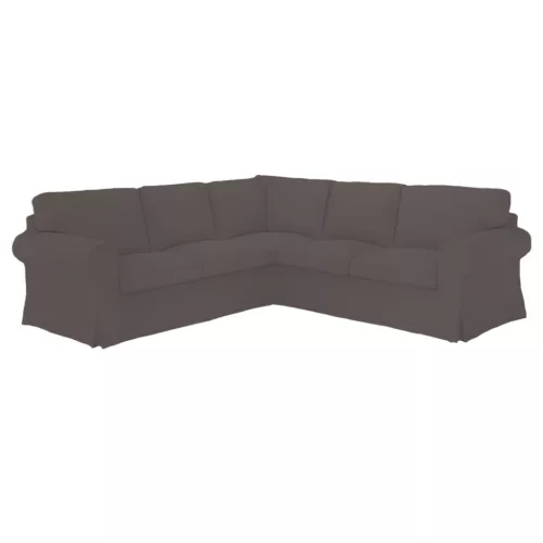 Ektorp sarokkanapé huzat (kinyitható) - Hanna szürke
