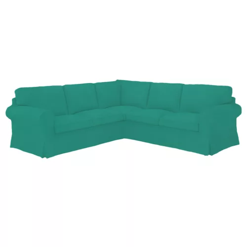 Ektorp sarokkanapé huzat (kinyitható) - Hanna világosszürke