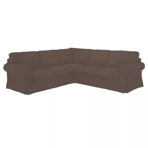 Ektorp sarokkanapé huzat (nem kinyitható) - Hanna világosbarna